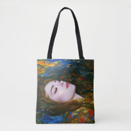 "Petal Serenity" - Kvinnor i Vatten Tygkasse