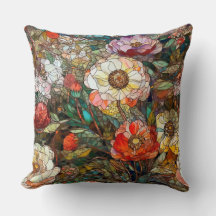 Petaler av botaniskt glas