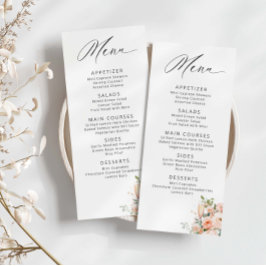 Petaler och Prosecco-Möhippa Meny