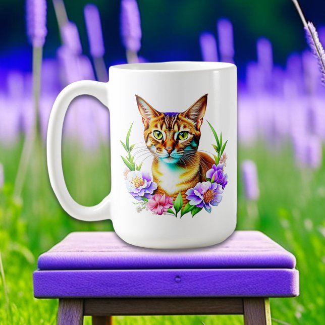 Petaler och Söt- och rålkastare Kaffemugg (Skapare uppladdad)