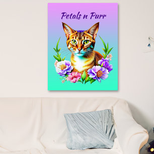 Petaler och Söt- och rålkastare Poster