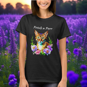 Petaler och Söt- och rålkastare T Shirt
