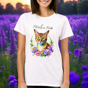 Petaler och Söt- och rålkastare T Shirt