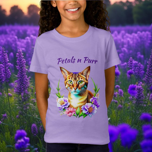 Petaler och Söt- och rålkastare T Shirt (Skapare uppladdad)