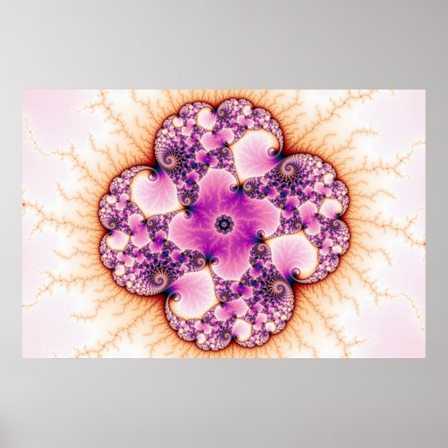Petallic - Fractal Art Poster (Framsidan)