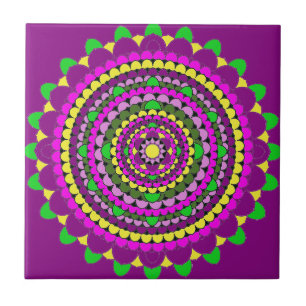 PetalMandala Kakelplatta
