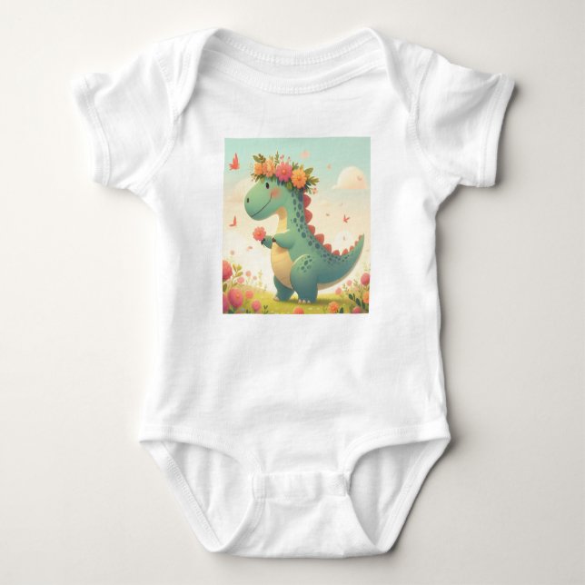 Petalosaurus (A New Breed of Dinosaur) T Shirt (Framsida)