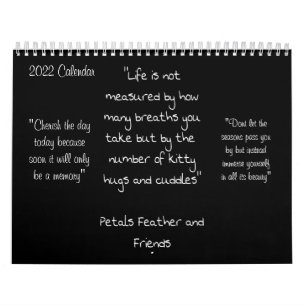 Petals Feather & Friends 2022 Calendar med offerte Kalender