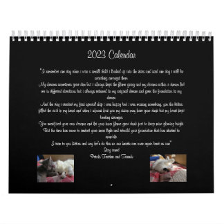 Petals Feather & Friends 2023 Calendar Kalender