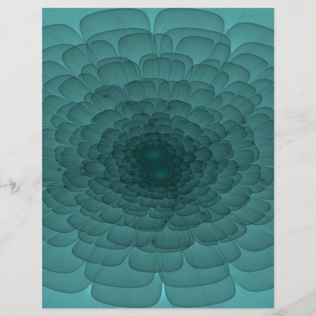 Petals i Teal (Framsida)