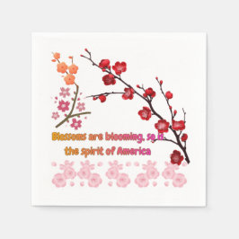 Petals in Pink Harmony Pappersservett