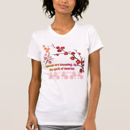 Petals in Pink Harmony T Shirt