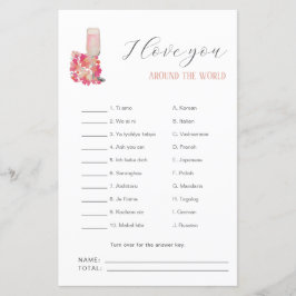 Petals och Prosecco Möhippa I kärlek du Game