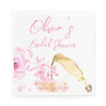 Petals och Prosecco Möhippa Napkins