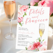 Petals och Prosecco | Vattenfärgad Möhippa
