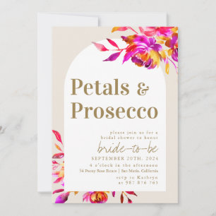 Petals och Proseccos Möhippa Inbjudningar