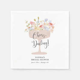 Petals och Proseccos Möhippa Pappersservett