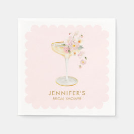 Petals och Proseccos Möhippa Pappersservett