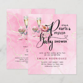 Petals Pearls Prosecco Baby Shower