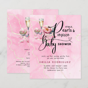 Petals Pearls Prosecco Baby Shower