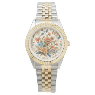 Petals & Poetry A Blommigt Affair Armbandsur