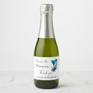 Petals & Prosecco Blå Blommig Bröllopsfest