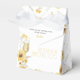 Petals & Prosecco Boho Möhippa Tack Presentaskar