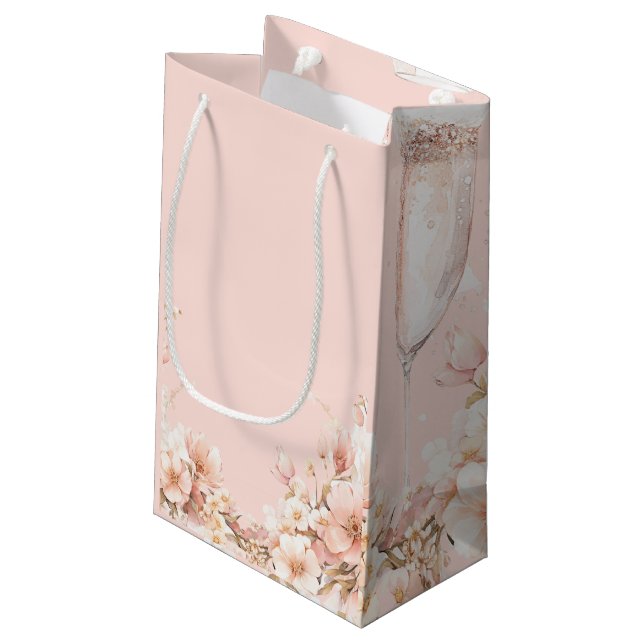Petals & Prosecco Gift Bag (Baksidan Vinklad)