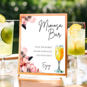 Petals & Prosecco Mimosa Pub-Möhippa Poster