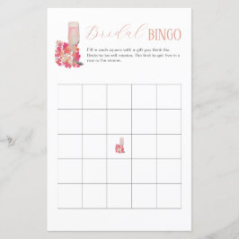 Petals & Prosecco Möhippa Bingo Game Party