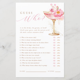 Petals & Prosecco Möhippa Gissa vem som spelar