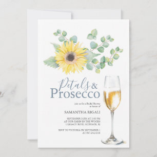 Petals & Prosecco Möhippa Solros