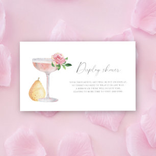 Petals & Prosecco - Visning dusch Tilläggskort