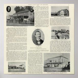 Petaluma affärer, Kalifornien Poster