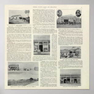 Petaluma Businesses, Kalifornien Poster