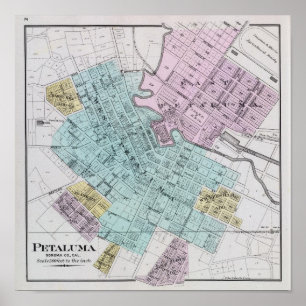 Petaluma, California 2 Poster