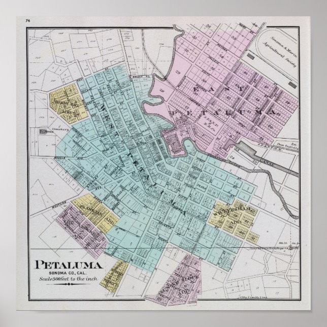 Petaluma, California 2 Poster (Framsidan)