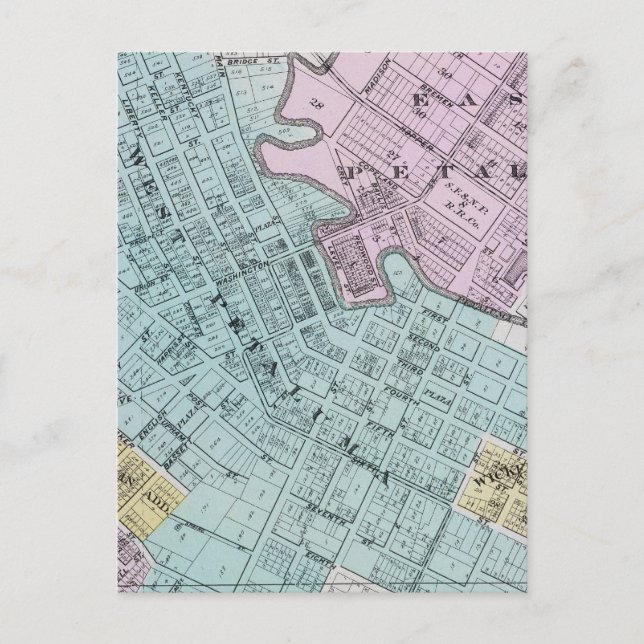 Petaluma, Kalifornien 2 Vykort (Framsida)