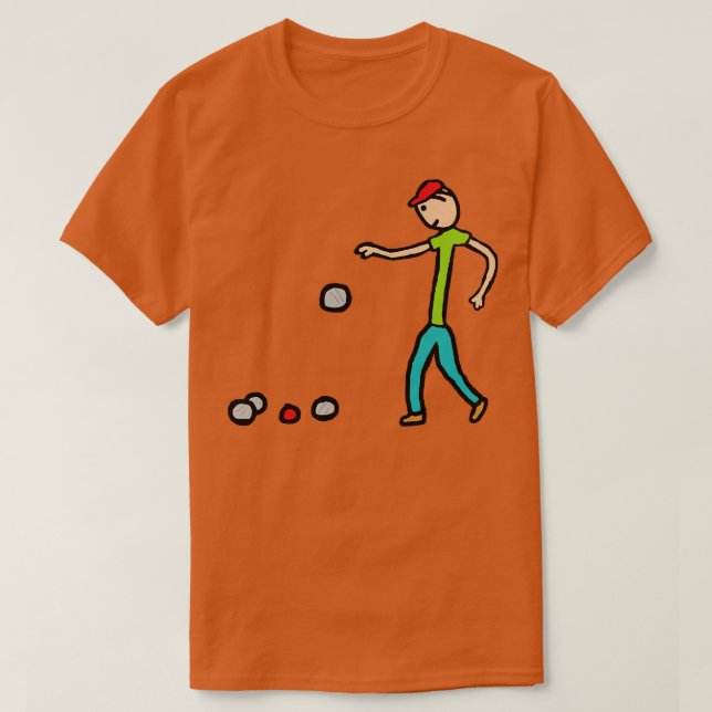Petanque 1 t shirt (Design framsida)