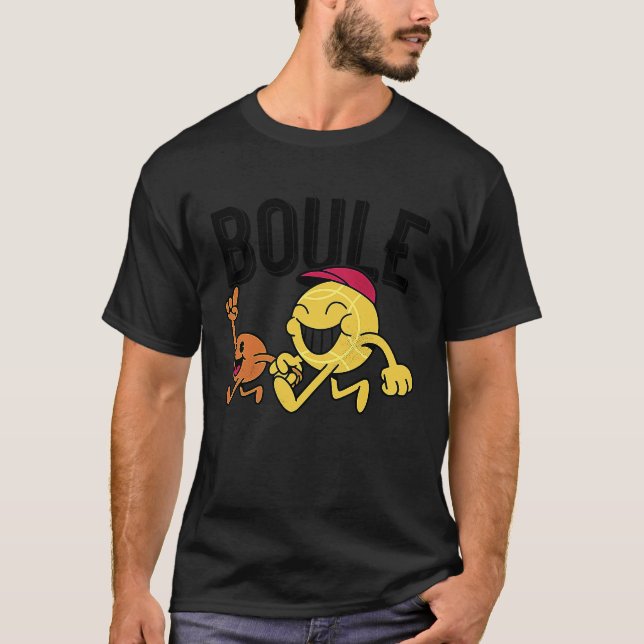 Petanque Ball Outfit For Boule Player Boules  1 T Shirt (Framsida)