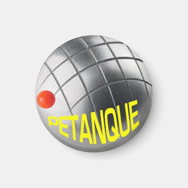 Petanque Boule Magnet (Framsidan)