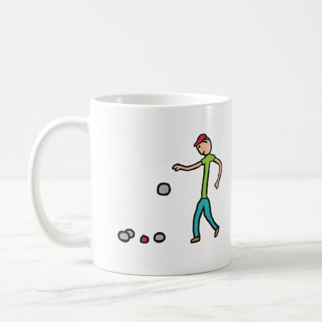 Petanque Kaffemugg (Vänster)