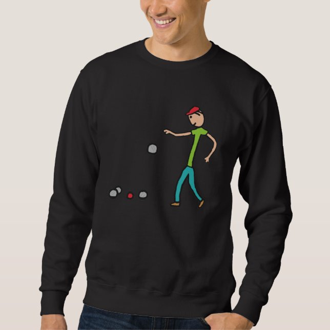 Petanque Lång Ärmad Tröja (Framsida)