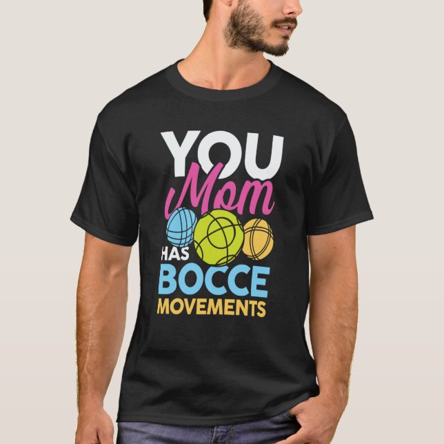 Petanque Petanque Game Bocce Ball Boule T Shirt (Framsida)