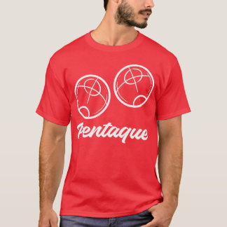 Petanque spel hobbypresent för en rolig vän t shirt