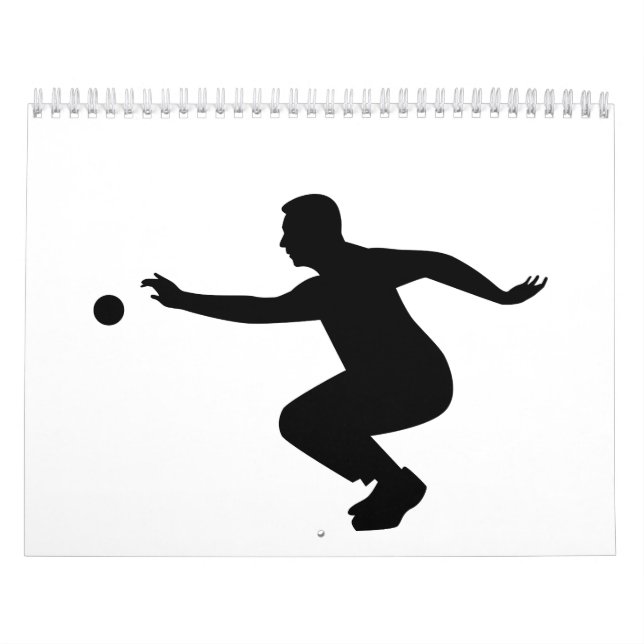 Petanque spelare kalender (Omslag)