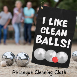 Pétanque Städning Towel -