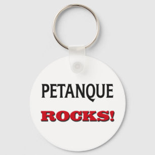 Petanque stenar nyckelring