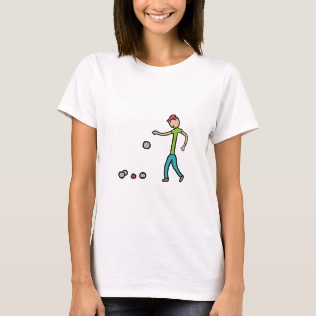 Petanque T Shirt (Framsida)