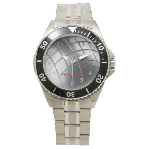 Petanque Watch Steel Armbandsur